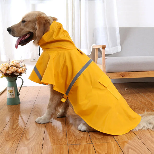 Reflective Dog Raincoat Jacket