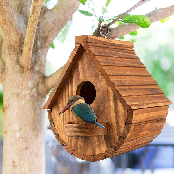 Outdoor Wooden Bird House
