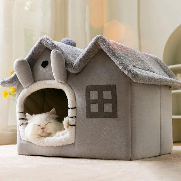 Foldable Coral Fleece Bed