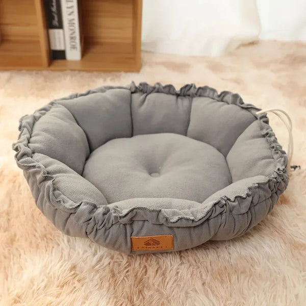 Round Cotton Pet Bed