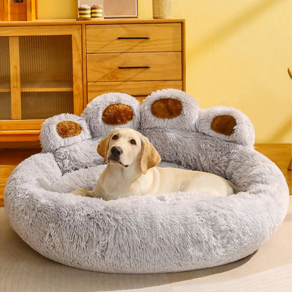 Warm Plush Dog Sofa