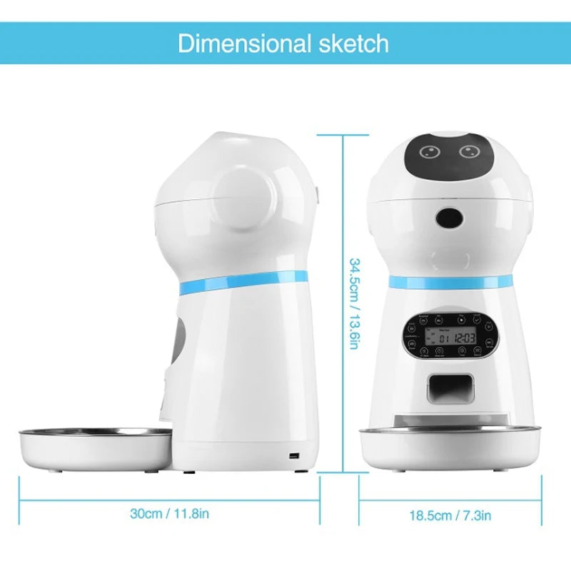 Smart 3.5L Automatic Pet Feeder