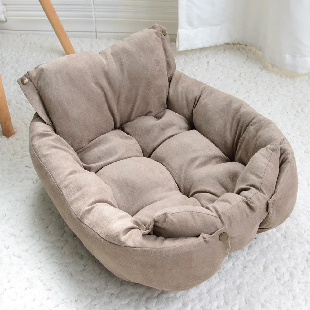 Three-in-One Warm Pet Bed