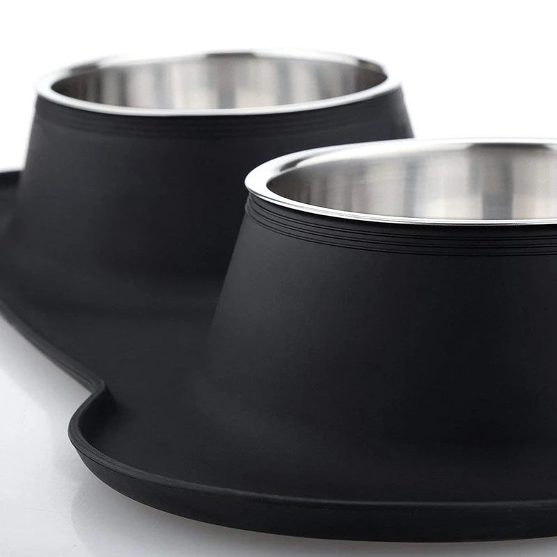 Non-Skid Double Dog Bowl