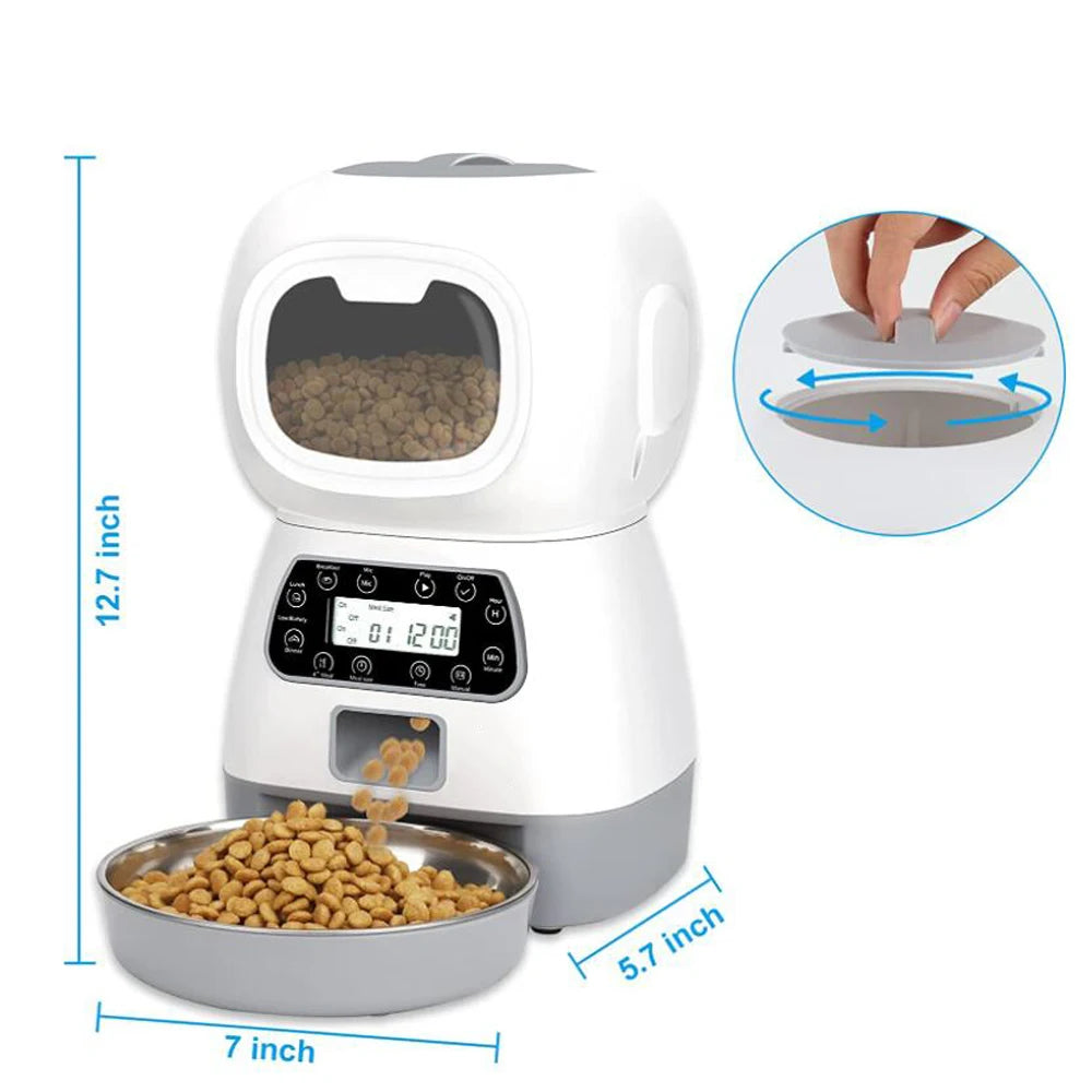Smart 3.5L Automatic Pet Feeder