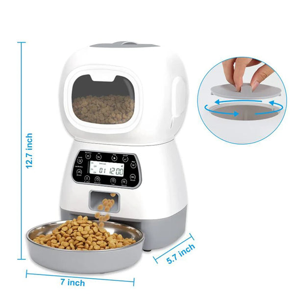 Smart 3.5L Automatic Pet Feeder