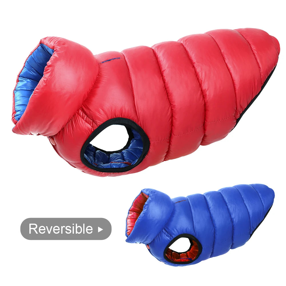 Reversible Waterproof Dog Jacket