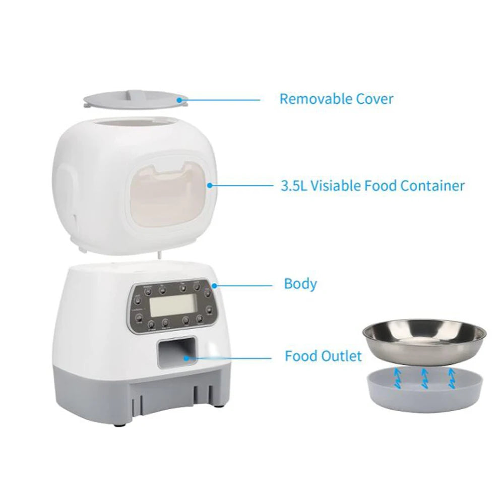 Smart 3.5L Automatic Pet Feeder