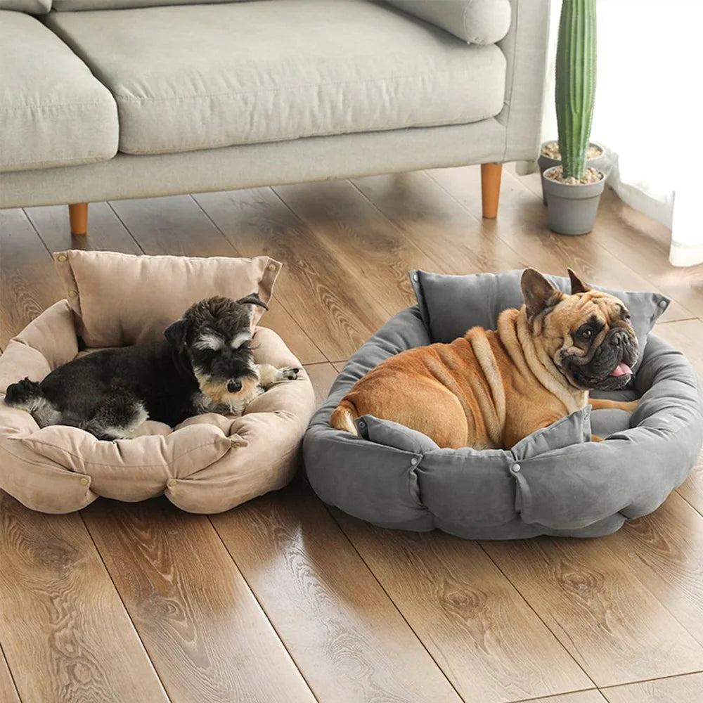 Three-in-One Warm Pet Bed