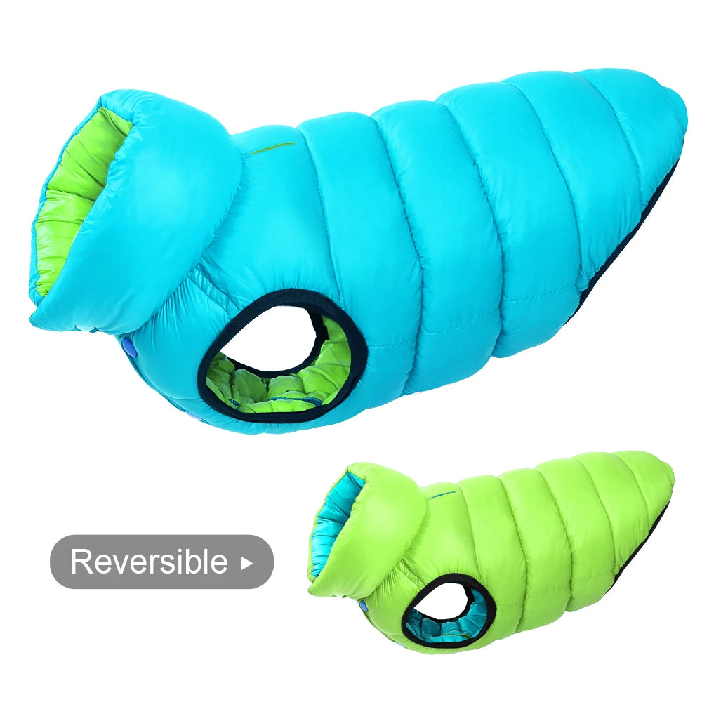 Reversible Waterproof Dog Jacket