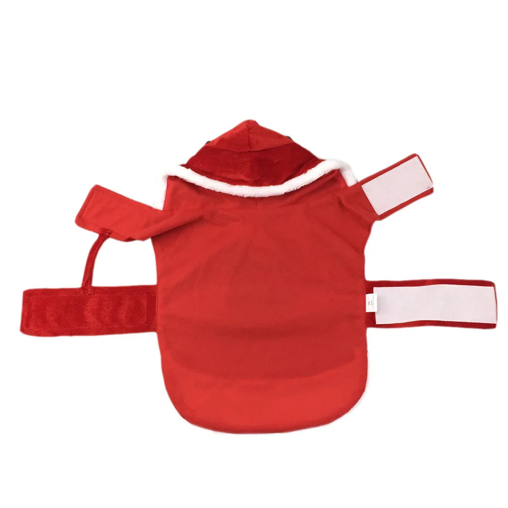 Christmas Santa Dog Costume