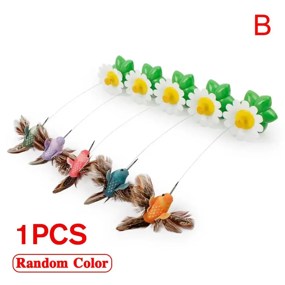 Rotating Butterfly Cat Toy