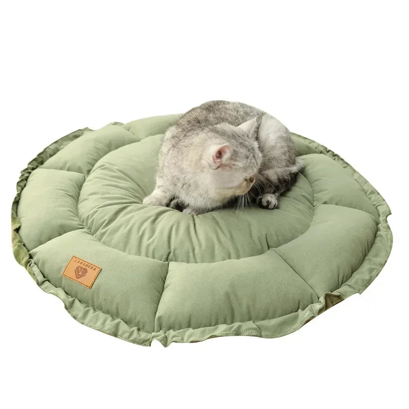 Round Cotton Pet Bed