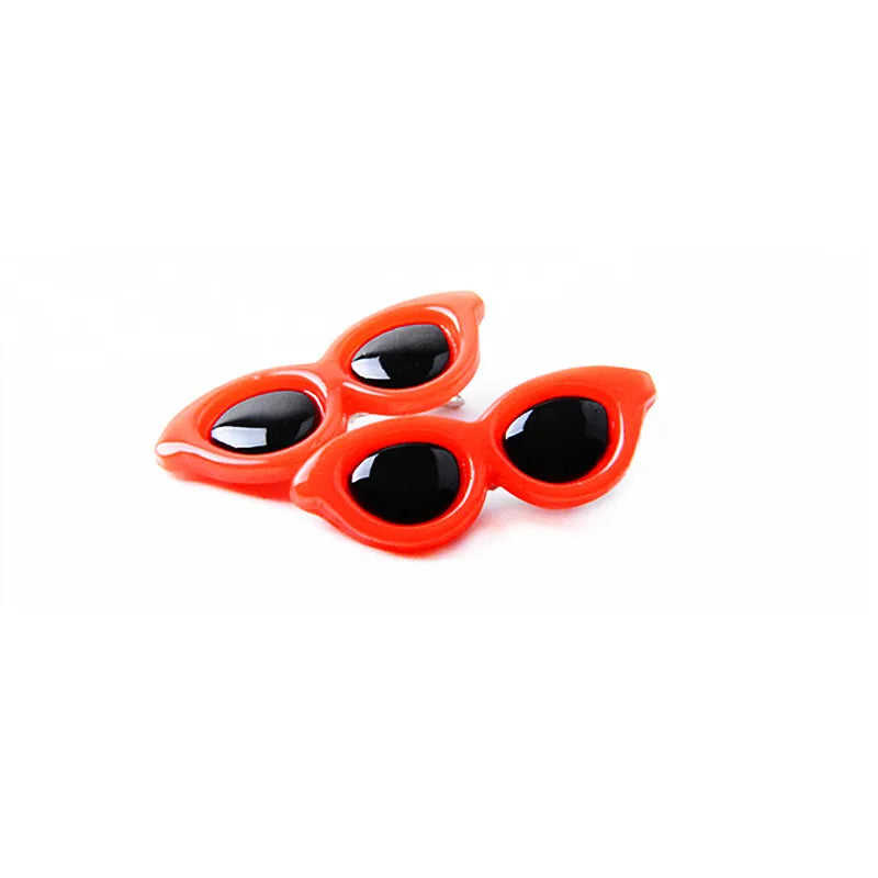 Heart Sunglasses Pet Hairpin