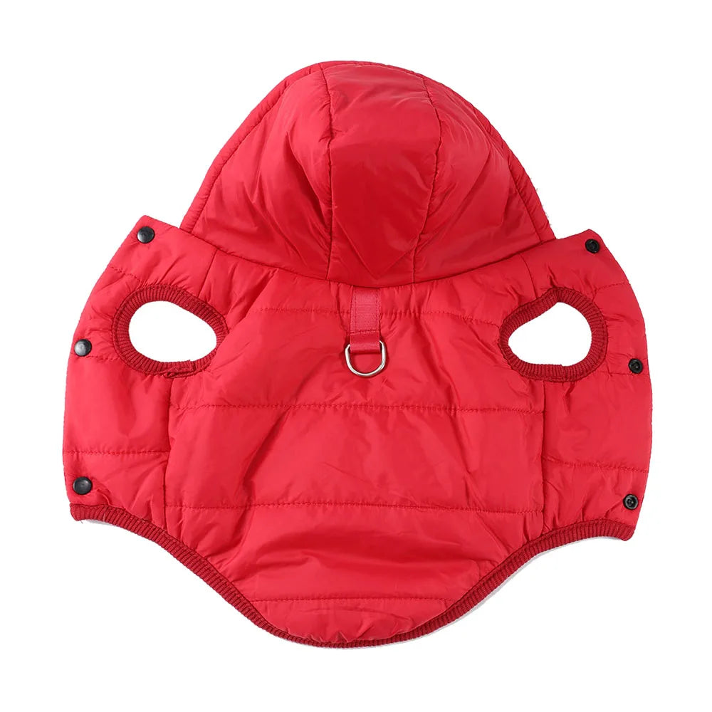 Windproof Fleece Pet Hoodie