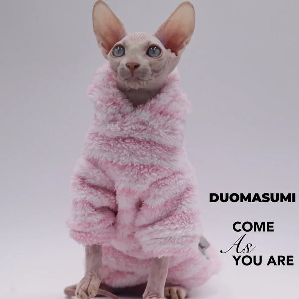 Fluffy Sphynx Winter Jacket