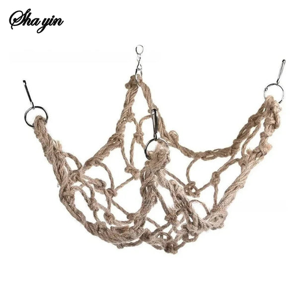 Linen Rope Bird Climbing Net