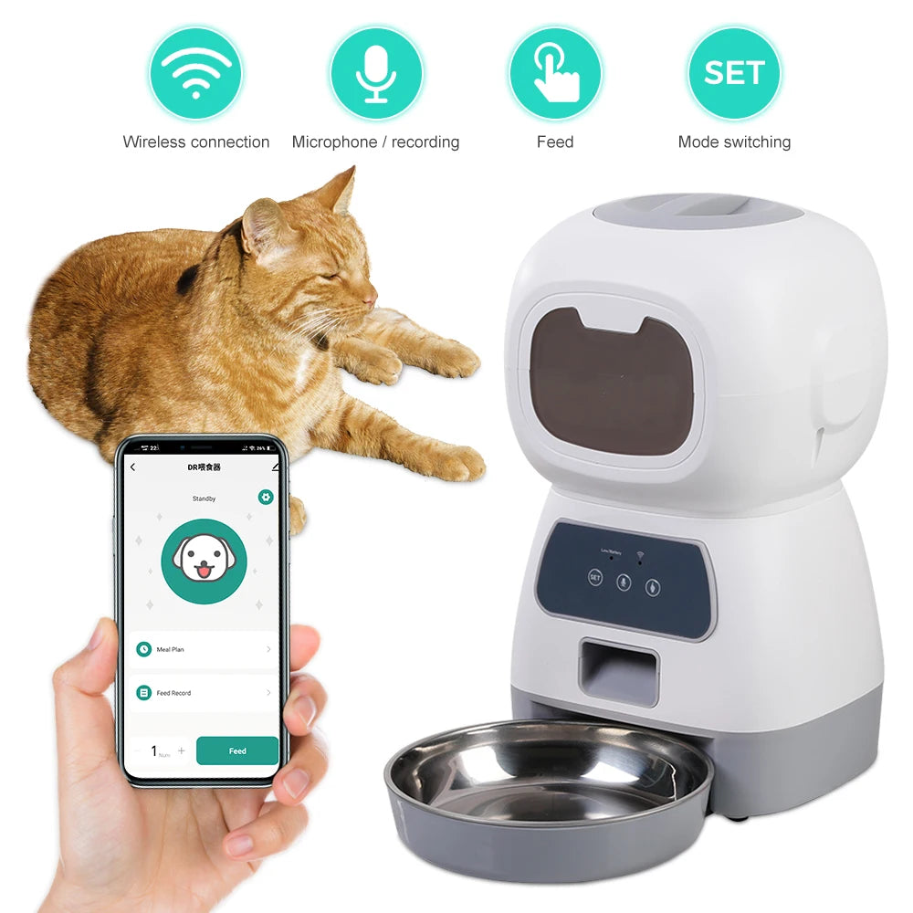 Smart 3.5L Automatic Pet Feeder