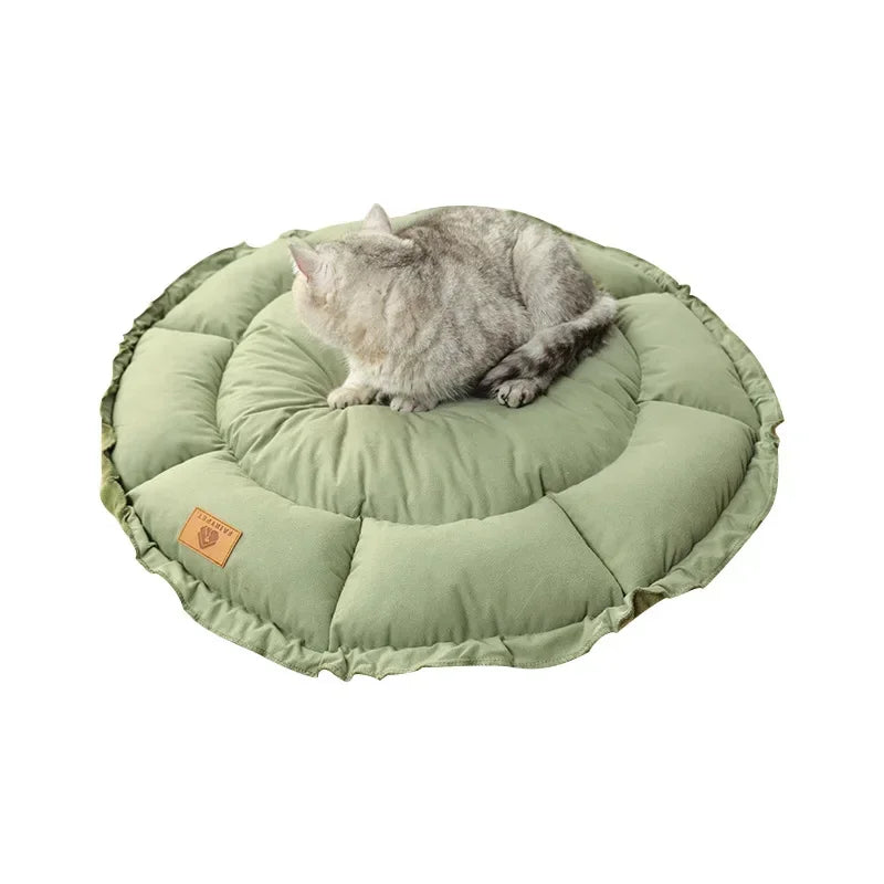 Round Cotton Pet Bed