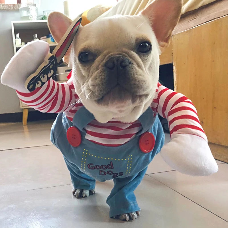 Striped Halloween Dog Costume