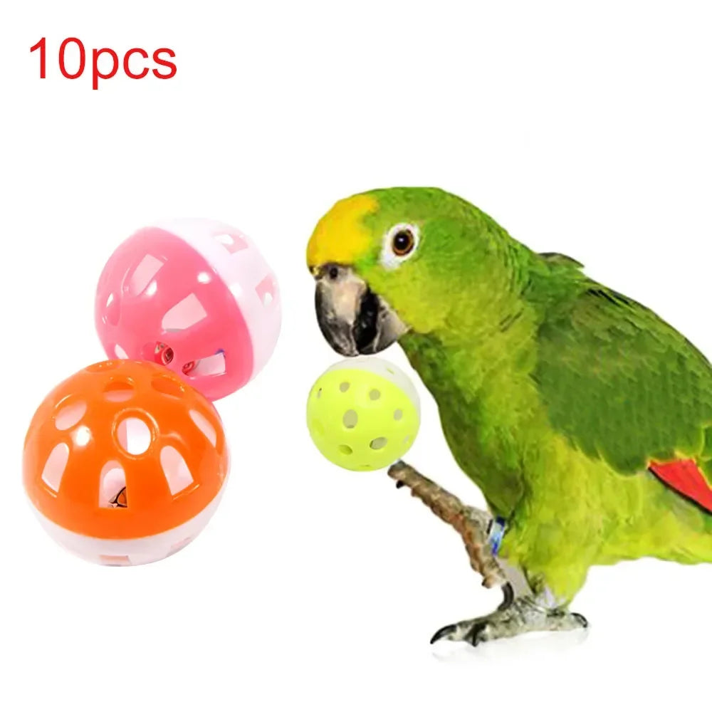 Ten-Piece Bell Ball Bird Toys