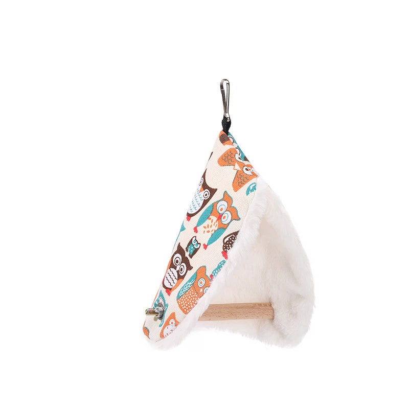 Soft Plush Bird Hammock