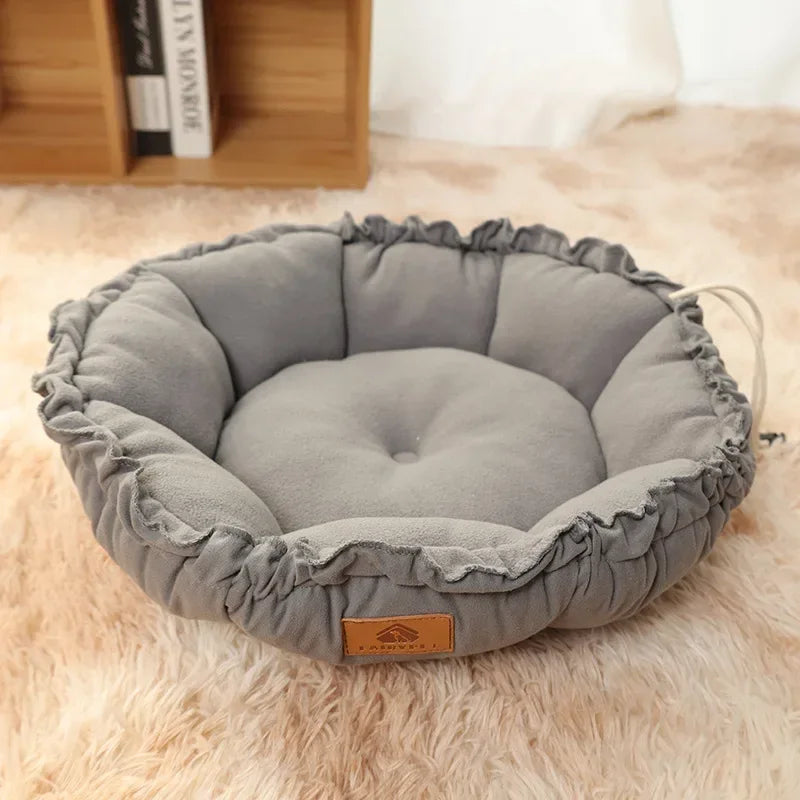 Round Cotton Pet Bed