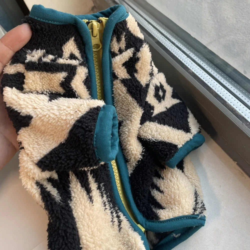 Velvet Sphynx Zipper Sweater