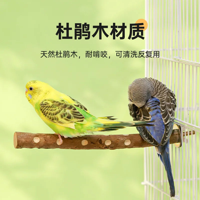 Natural Wood Bird Perch