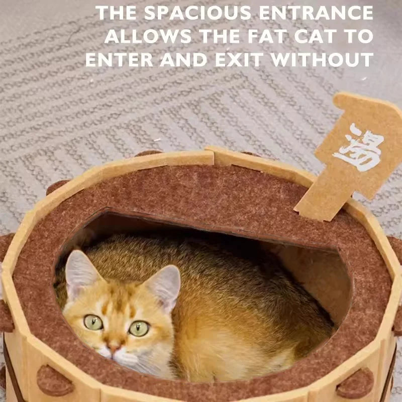 Breathable Felt Cat Nest