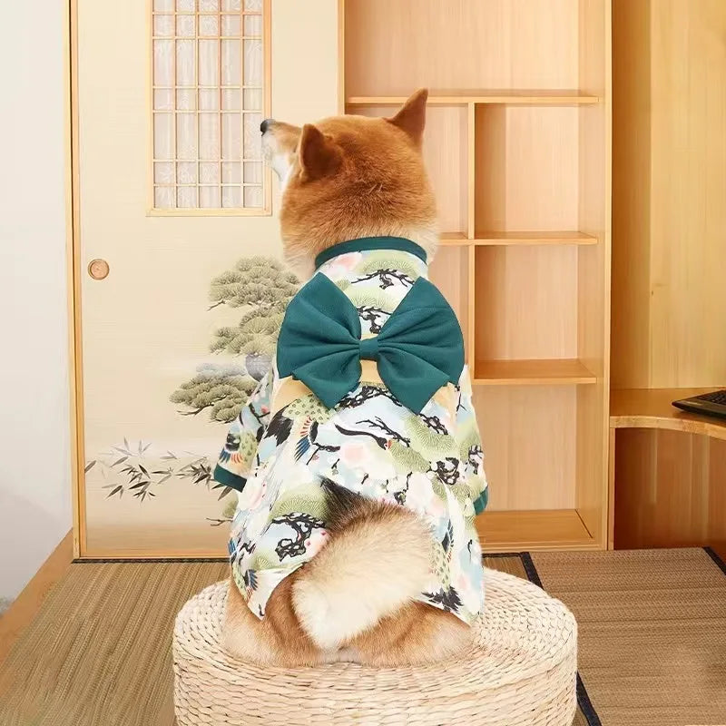 Japanese Bow Kimono Coat