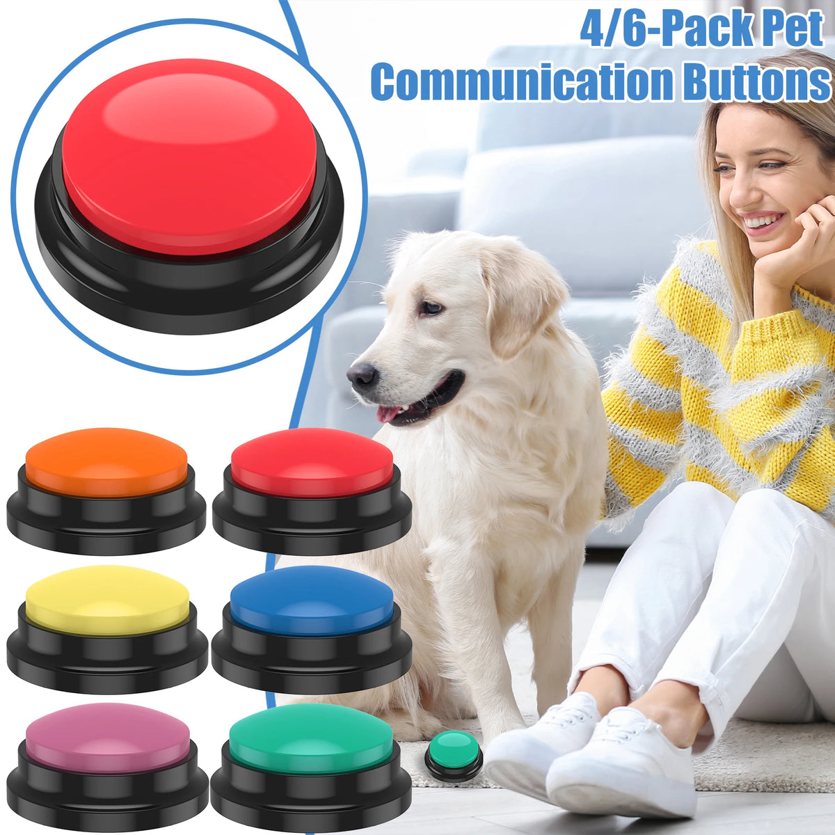 Recordable Light Training Buttons