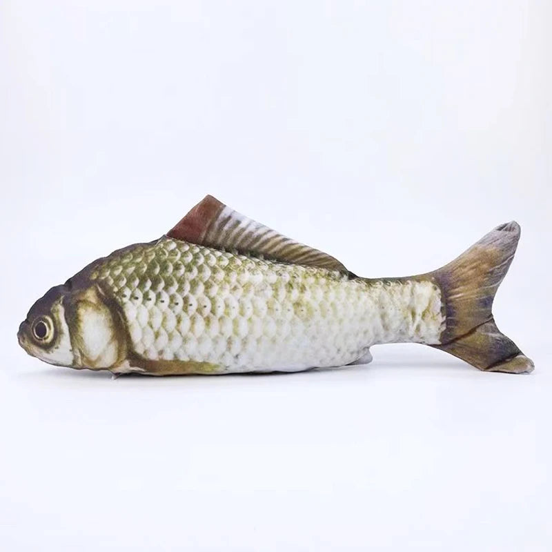 Interactive Fish Catnip Toy