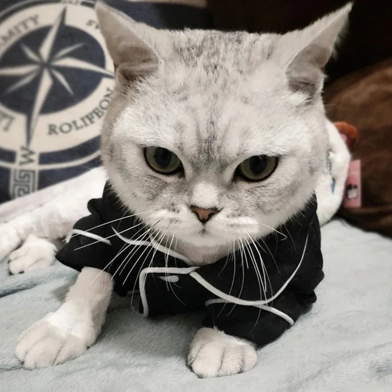 Christmas Sphynx Hoodie Costume