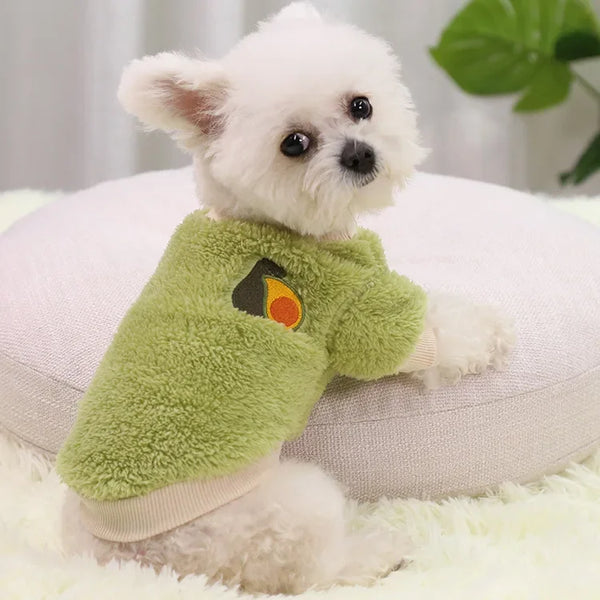 Fleece Puppy Hoodie Coat