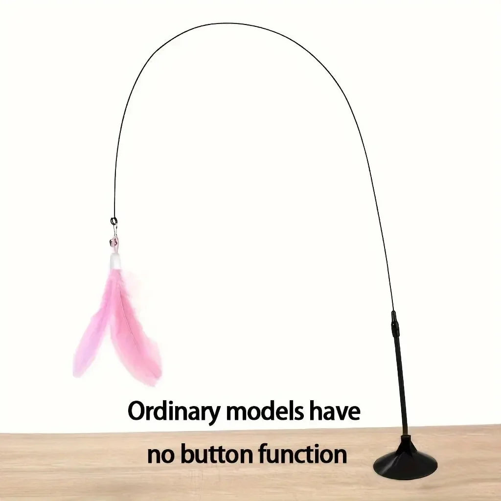Suction Feather Cat Teaser