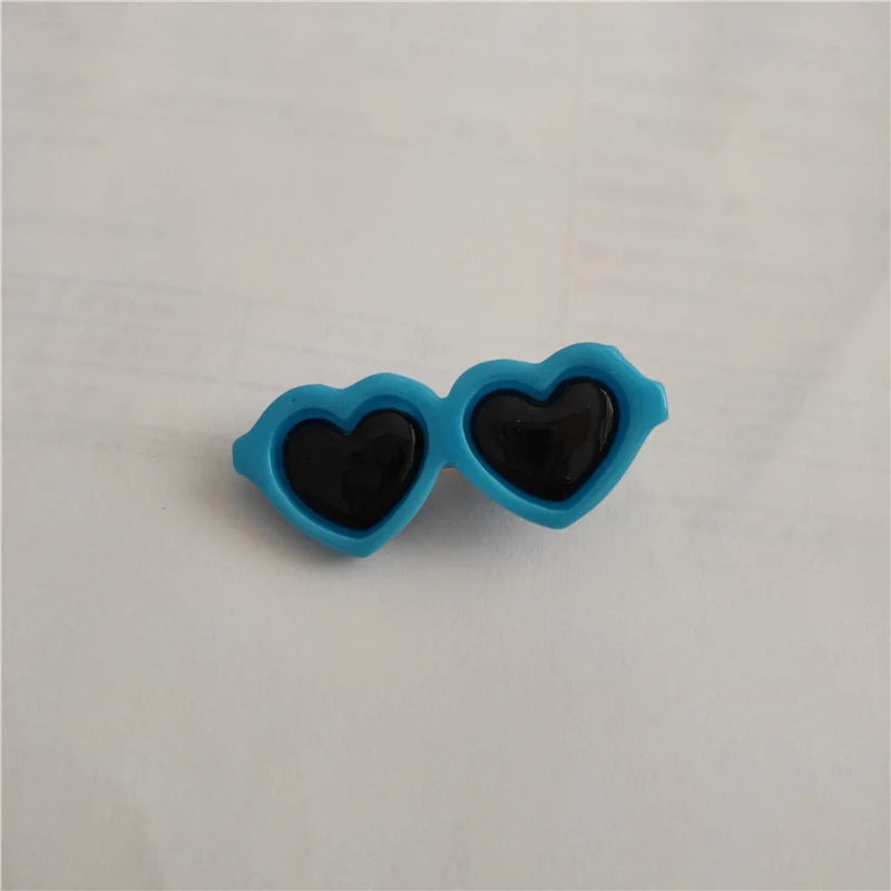 Heart Sunglasses Pet Hairpin