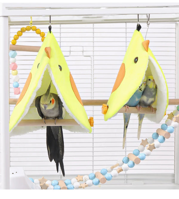 Soft Plush Bird Hammock