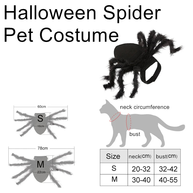 Spider Halloween Pet Costume