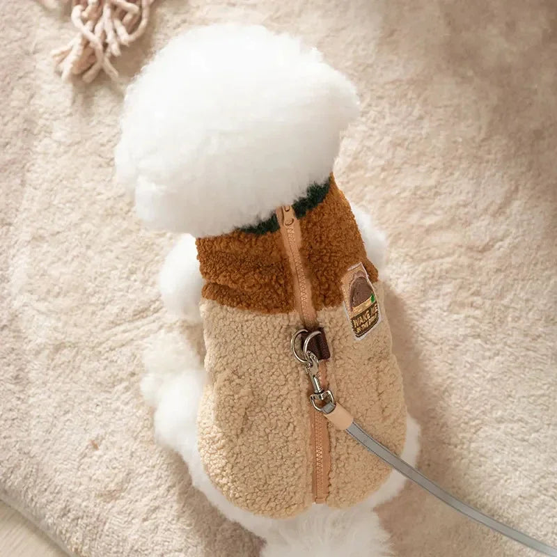 Brown Winter Puppy Cardigan