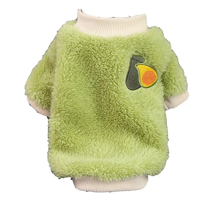 Fleece Puppy Hoodie Coat