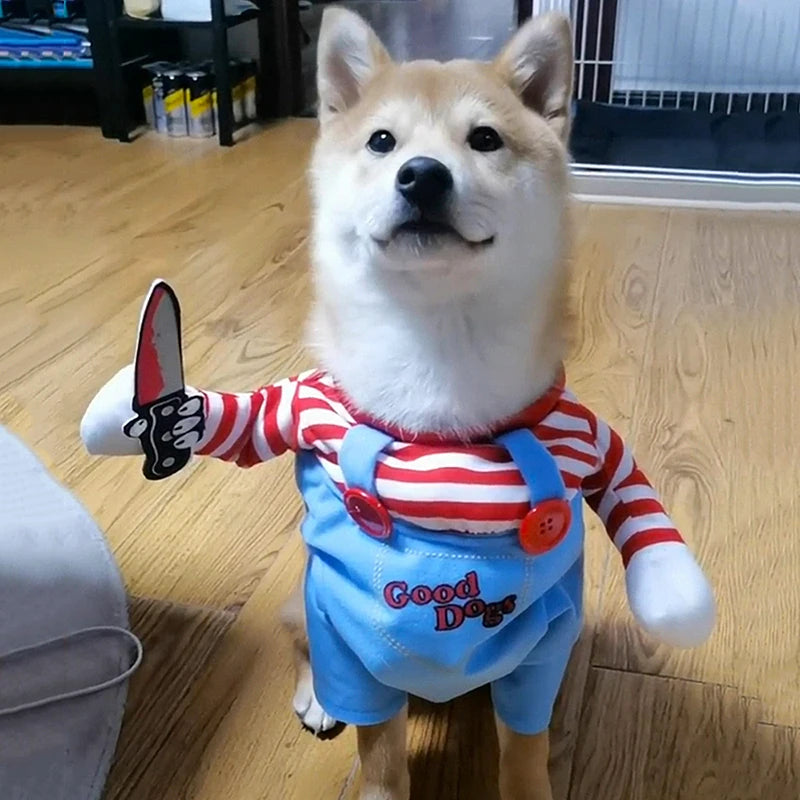 Striped Halloween Dog Costume