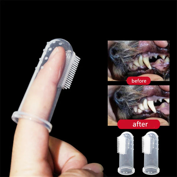 Silicone Finger Pet Toothbrush