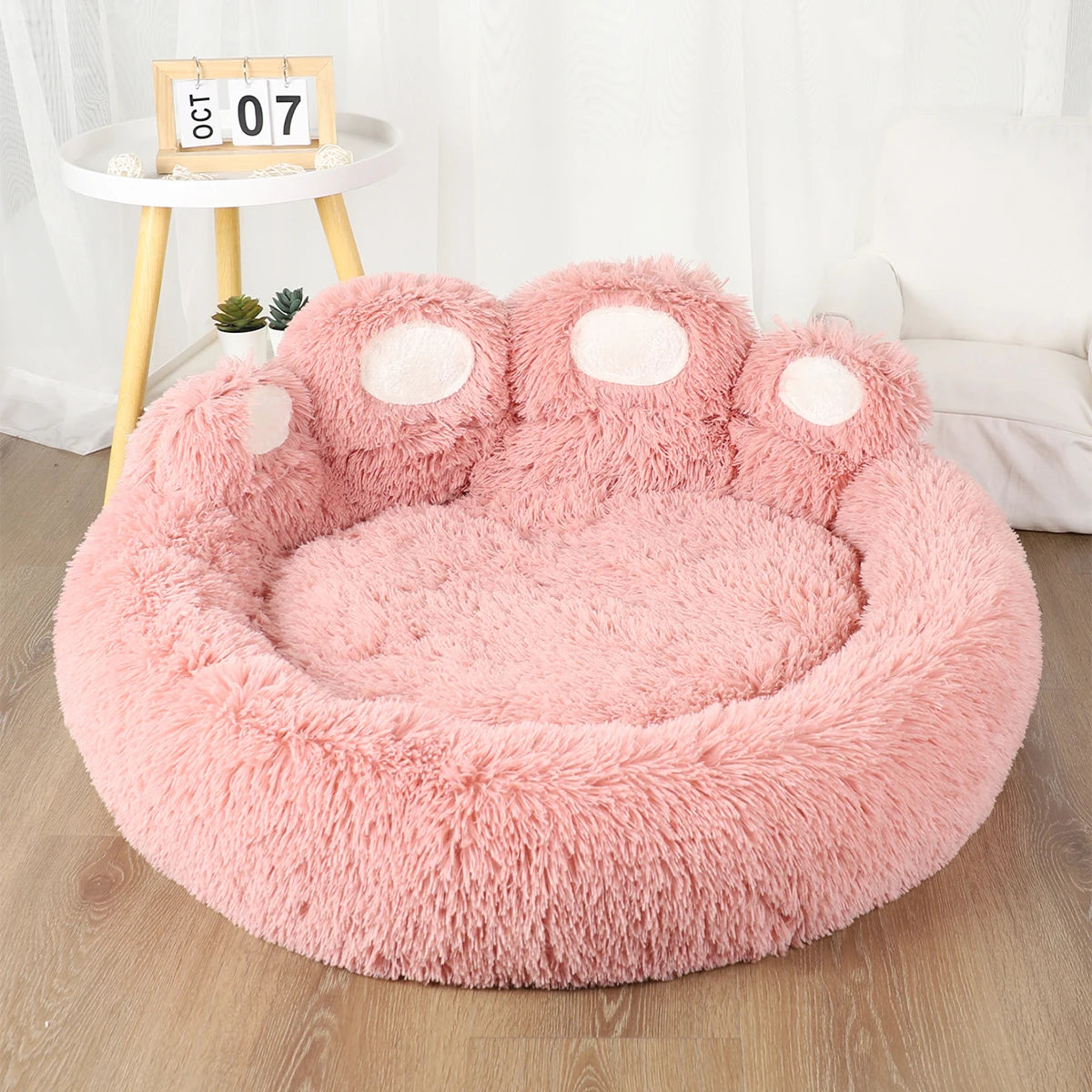 Warm Plush Dog Sofa