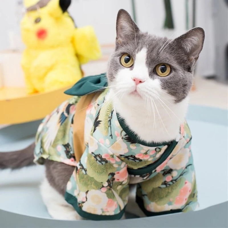 Japanese Bow Kimono Coat
