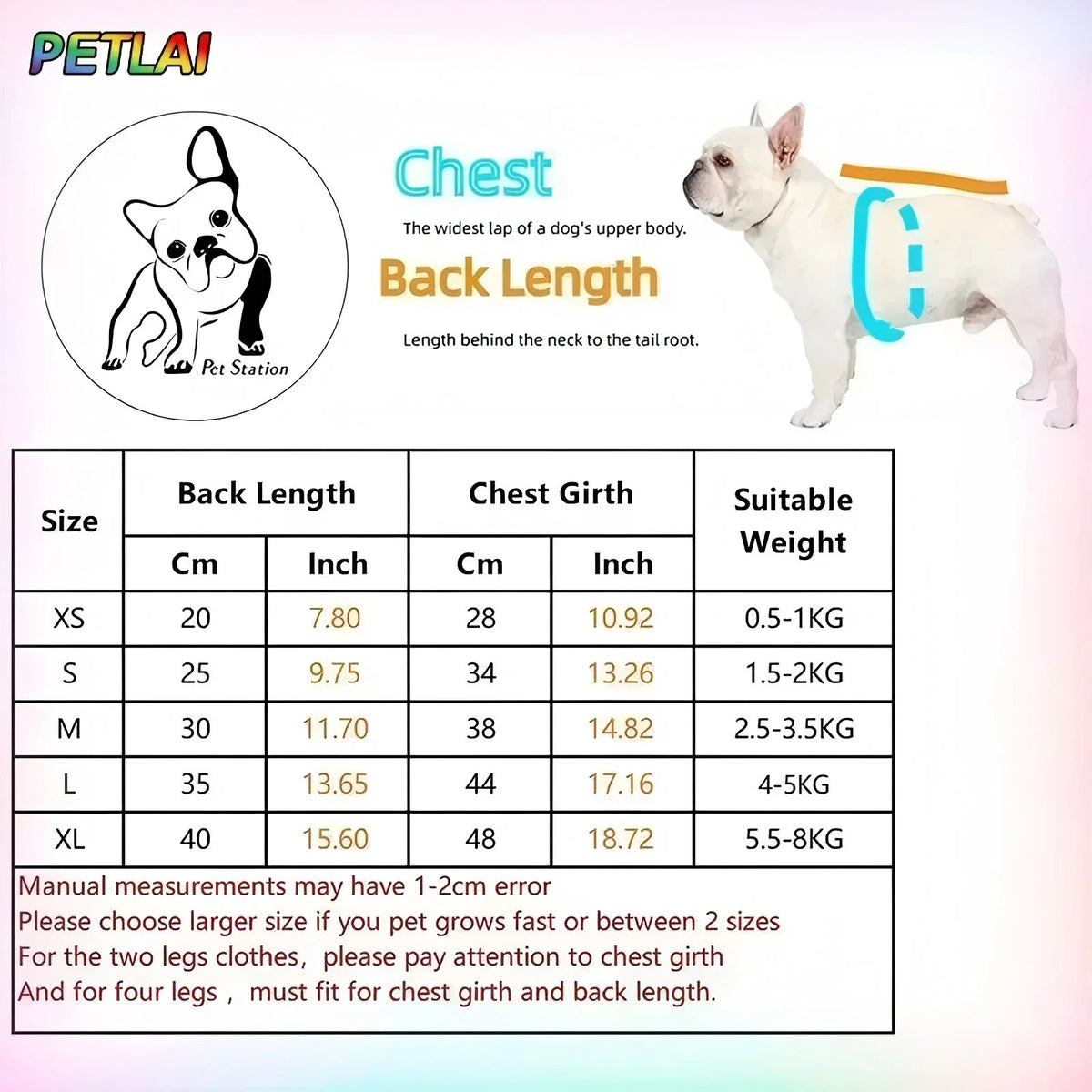 Cotton Autumn Pet Vest