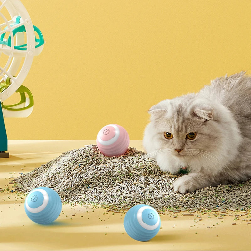 Smart Silicone Cat Ball