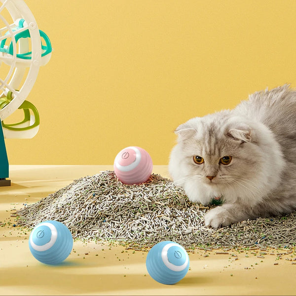 Smart Silicone Cat Ball