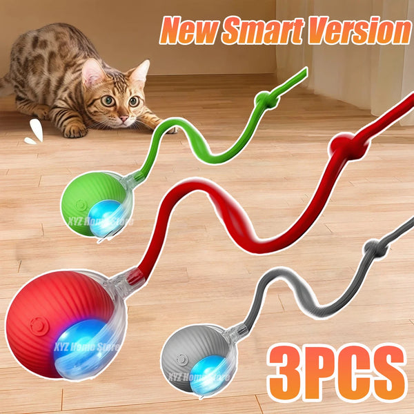 Rechargeable Rolling Cat Ball