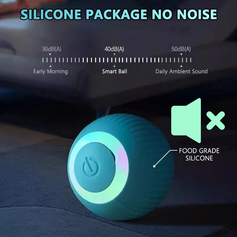 Smart Silicone Cat Ball